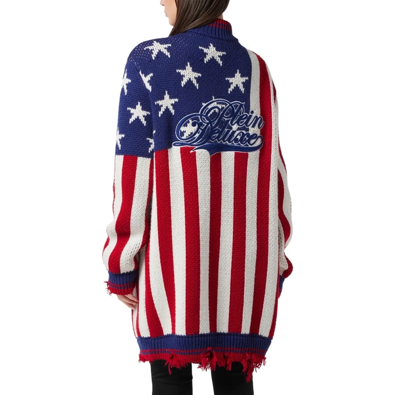 Philipp Plein Strickjacke Cardigan Long bunt(Image 2)