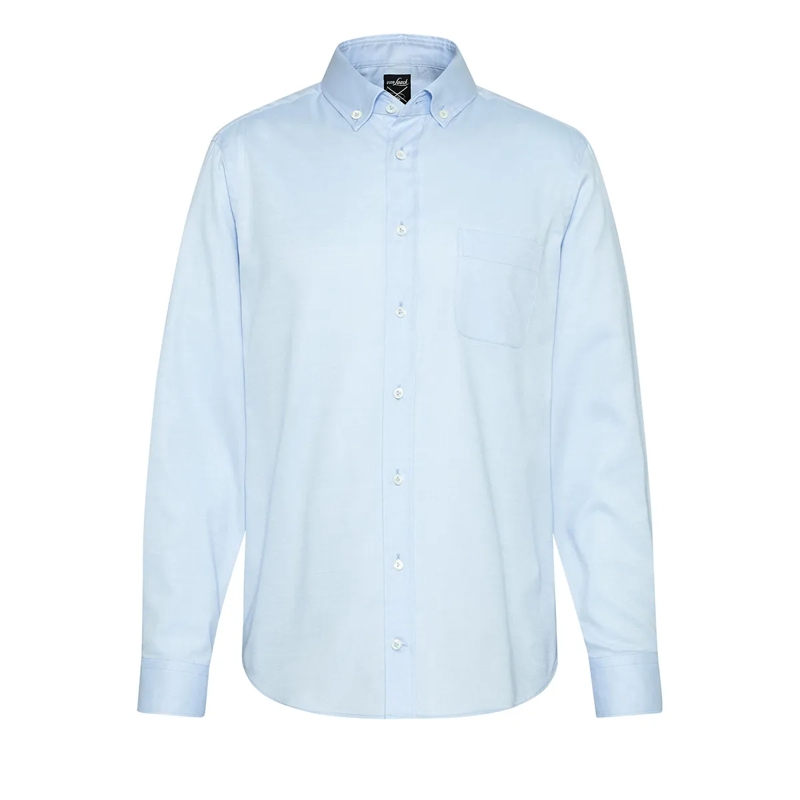 VAN LAACK Hemd Hemd Tailor Fit Uni blau