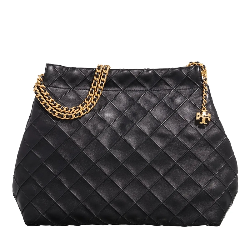 Tory Burch Hobo Bag Fleming Hobo Bag Black