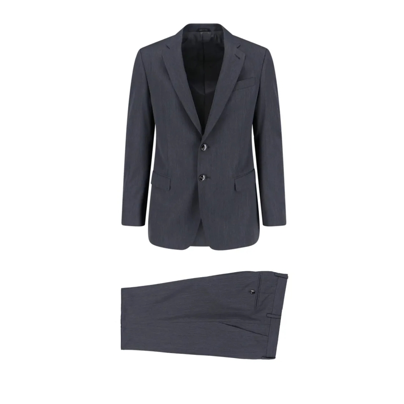 Giorgio Armani Anzugkombination Single-Breasted Suit – Grey Grey