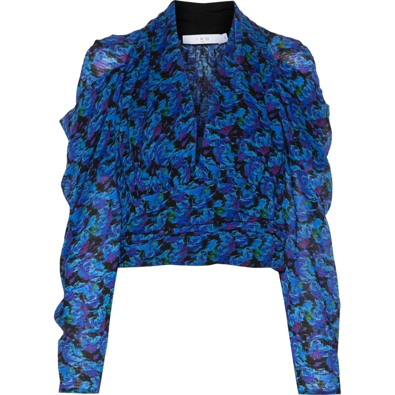 Iro Haut à manches longues Nycia blau
