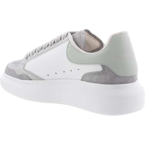 Alexander McQueen Low-Top Sneaker Dames Oversized Sneaker Wit/Grijs weiß (Image 2)