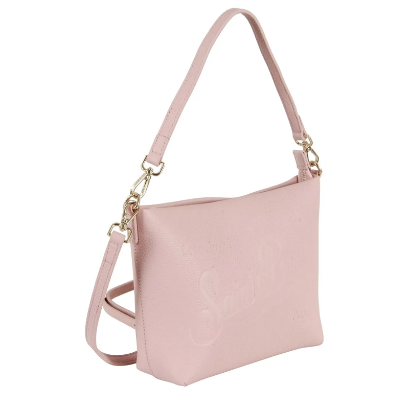 Mc2 Saint Barth Clutch Aline Clutch Bag With Gold Hardware Pink