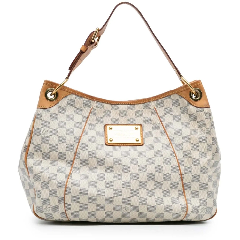 Louis Vuitton Sac à bandoulière Damier Azur Galliera PM weiß