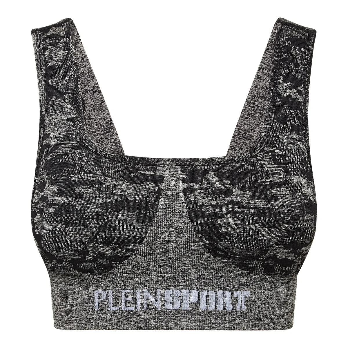 Thumbnail - Plein Sport - Sport Bh Logo - Größe S - schwarz