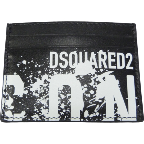 Dsquared2 Porte-cartes Portacarte icon schwarz