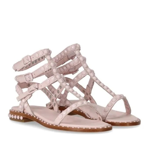 Ash Sandale romaine Play Bis Pink Flat Sandal White