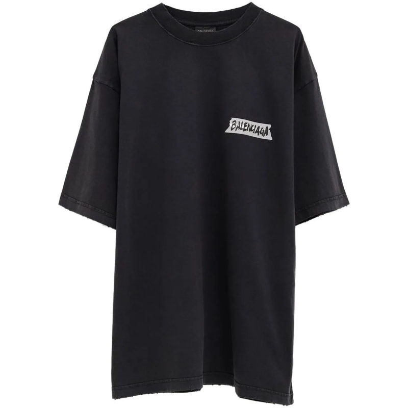 Balenciaga T-Shirt T-Shirts And Polos Black schwarz