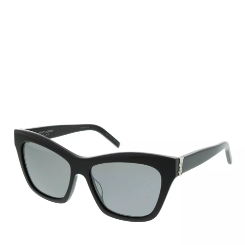 Saint Laurent SL M79-001 56 Sunglasses Woman Black Solglasögon