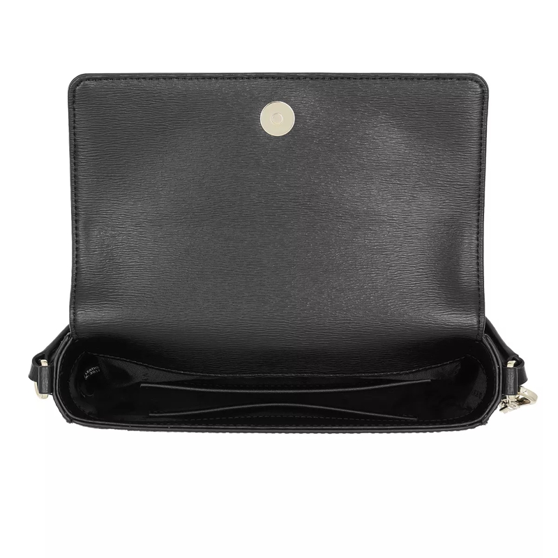 DKNY Crossbody Bag Bryant Md Flap Crossbody Black Gold(Image 4)