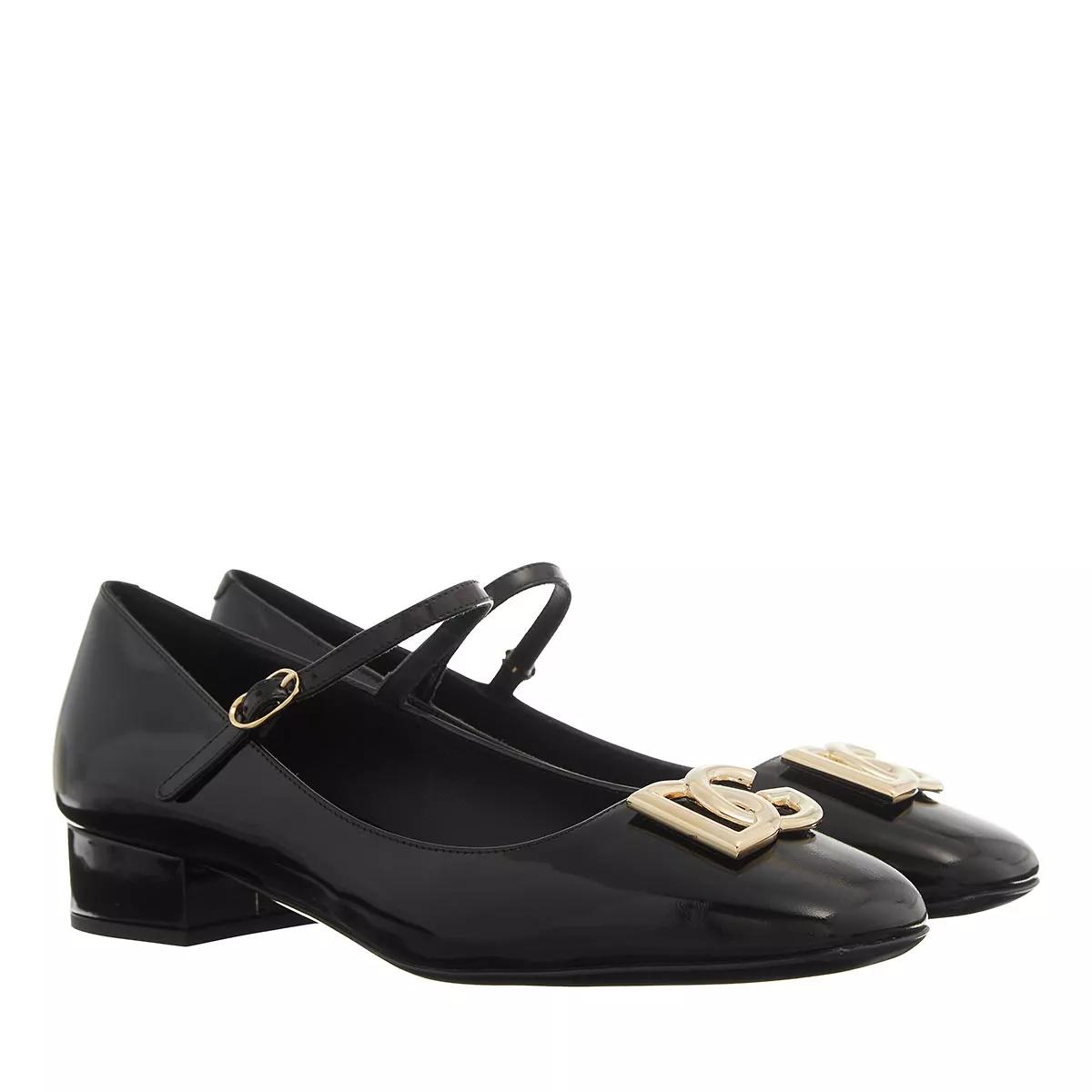 Dolce&Gabbana Loafers & Ballerinas - Mary Jane - Gr. 38 (EU) - in Schwarz - für Damen