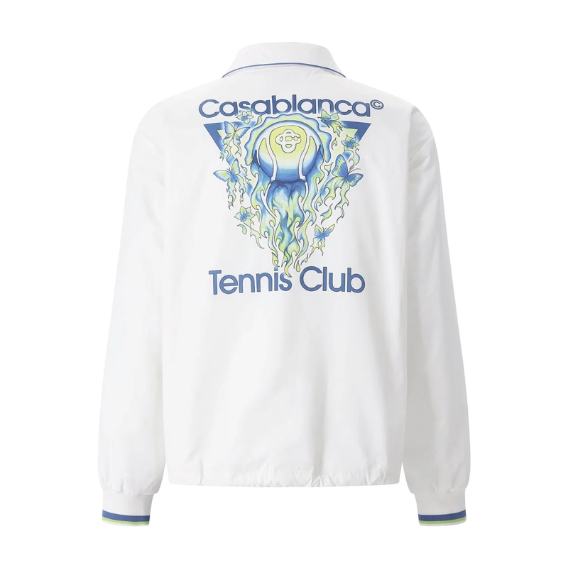 Casablanca Veste de transition Leichte Jacke mit Print weiß(Image 3)