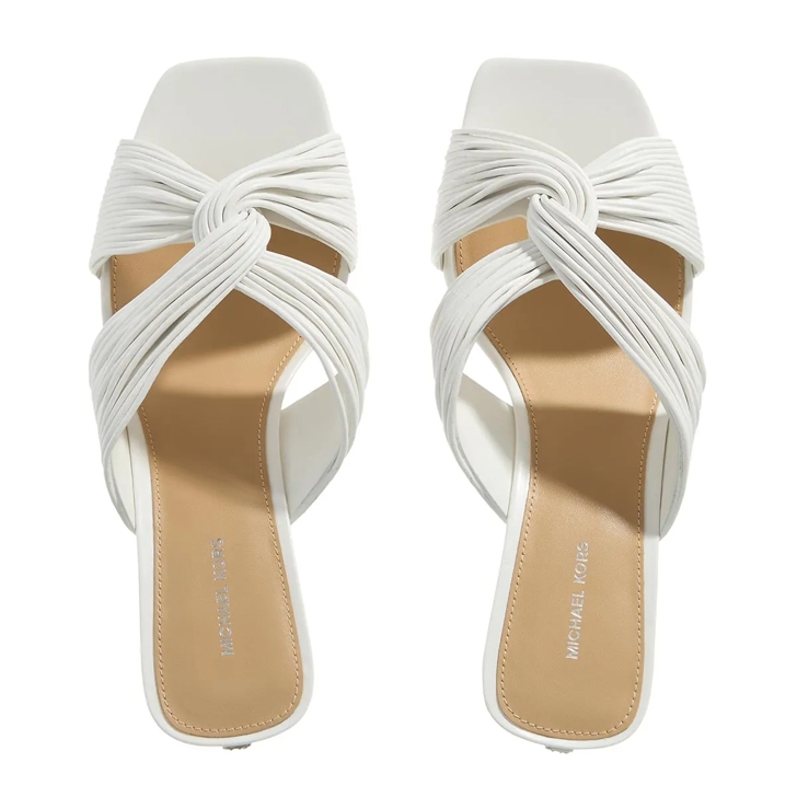 Michael Kors Alessia Mule Sandal Optic White | Mule