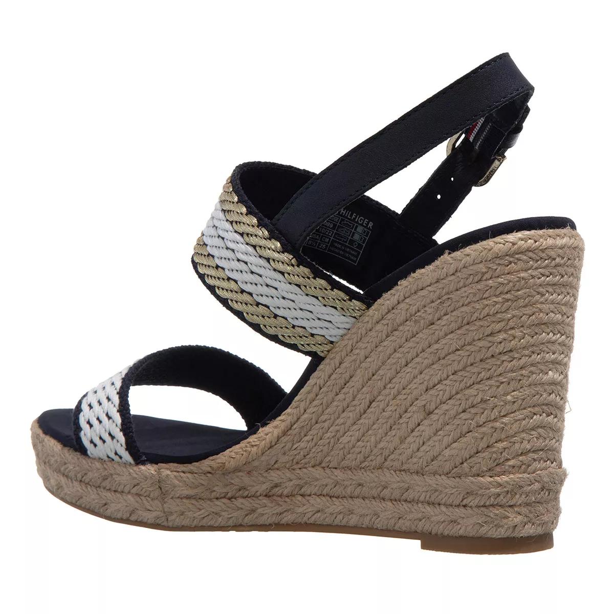 Tommy hilfiger 2024 navy wedges