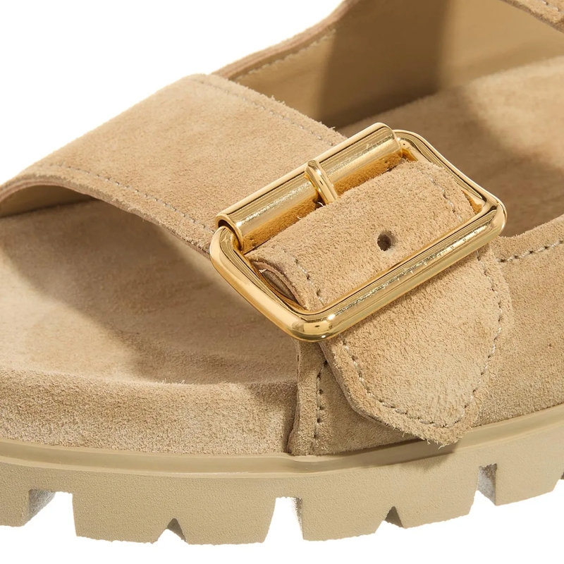 Prada Sandalen Sandali Scamosciato Ecru(Image 7)