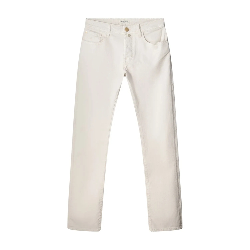 Jacob Cohen Jeans Slim-Fit Jeans Bard aus Baumwoll-Mix weiß