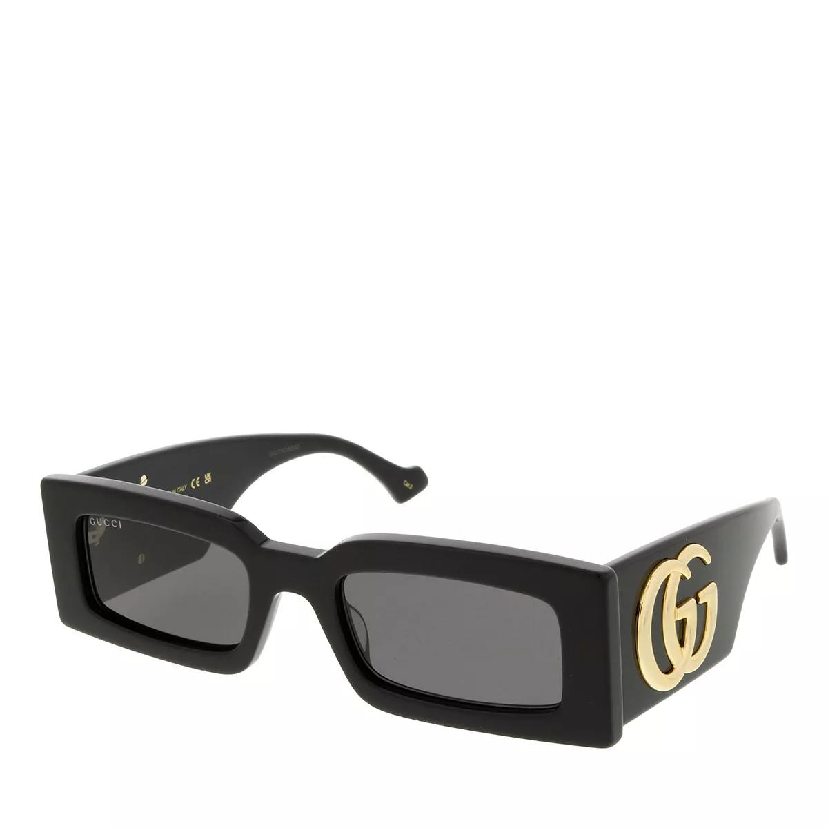 Gucci Gg1425s Black Black Grey Sunglasses