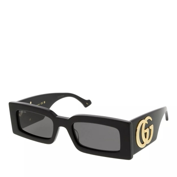 gucci square sunglasses black