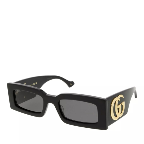 Gucci GG1425S BLACK-BLACK-GREY Zonnebril