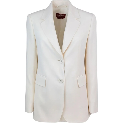 Max Mara Sommerjacken Max Mara Studio Jackets White weiß