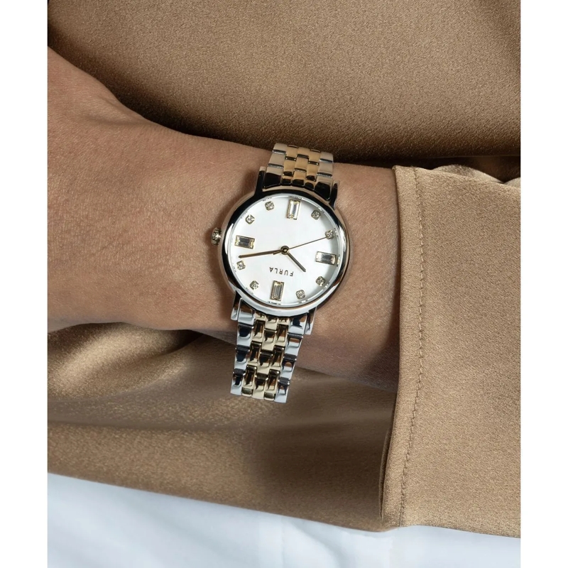 Furla Quarzuhr Quarz-Analoguhr Furla Easy Shape gold(Image 3)