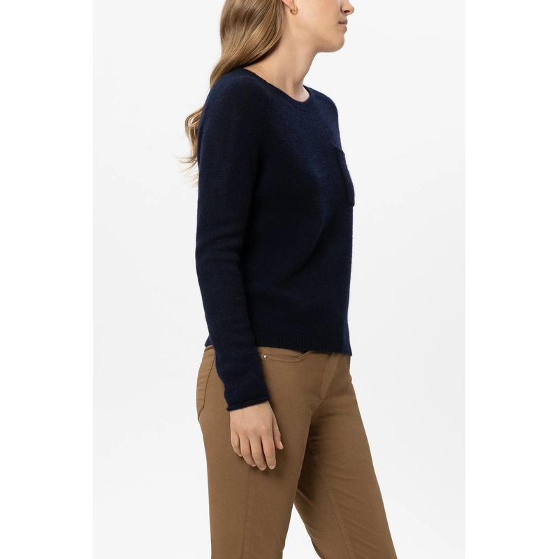 Luisa Cerano Pullover Pullover aus Kaschmir-Mix winter navy(Image 3)