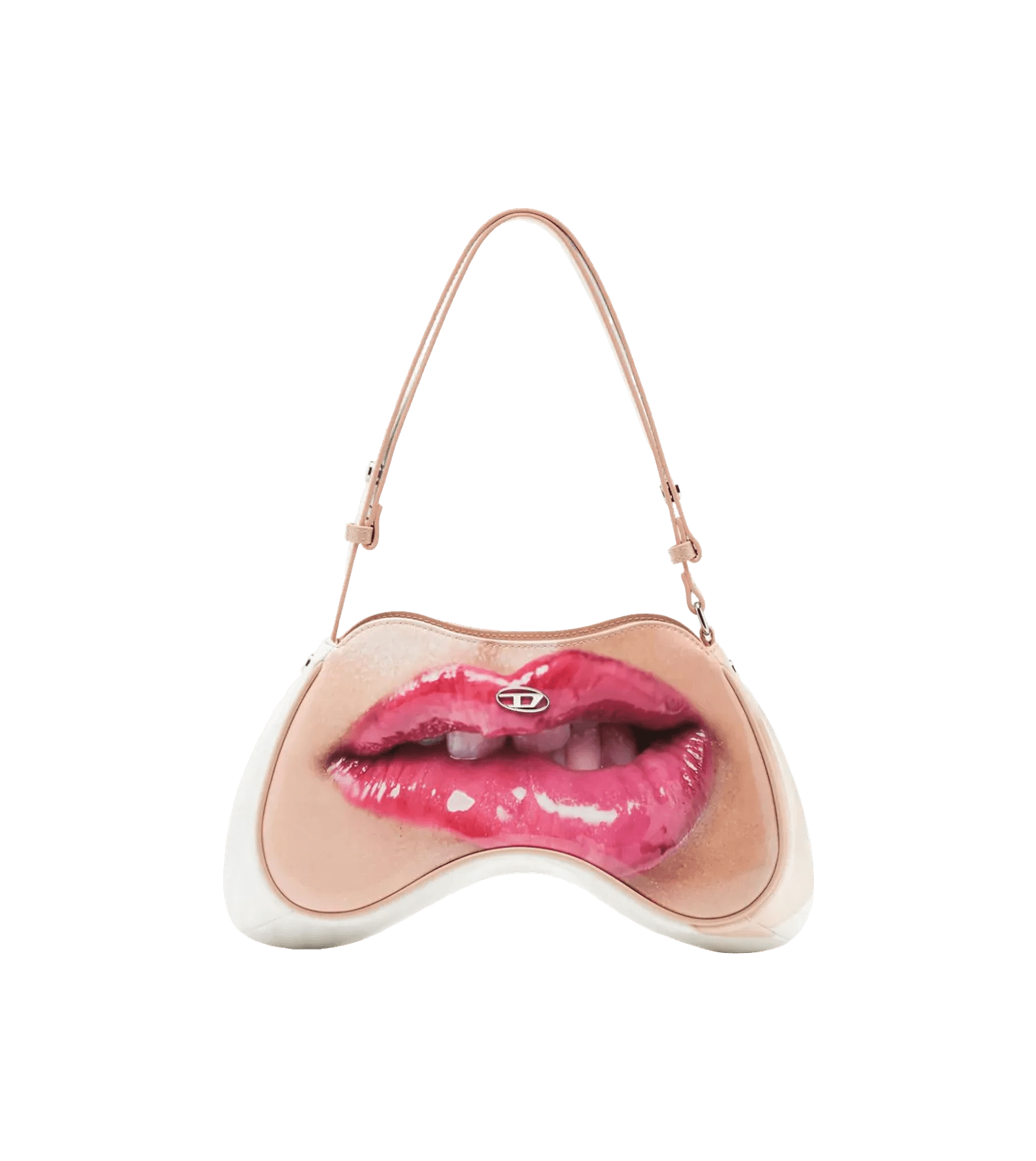 Diesel Crossbody Bags - Play Schultertasche mit Lippen-Motiv - Gr. unisize - in Bunt - für Damen