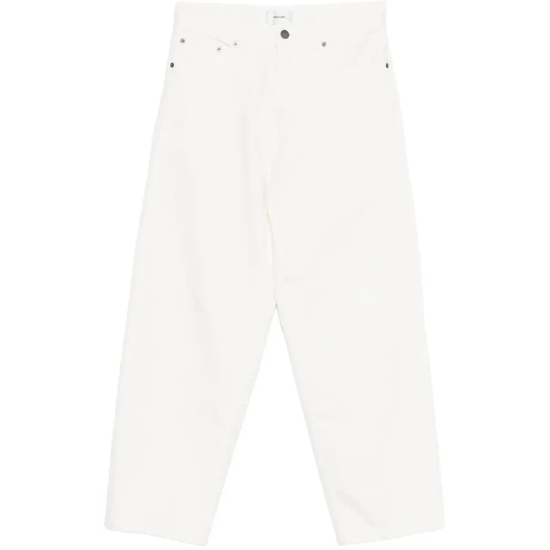 Haikure Jeans mit geradem Bein Jeans Ivory weiß