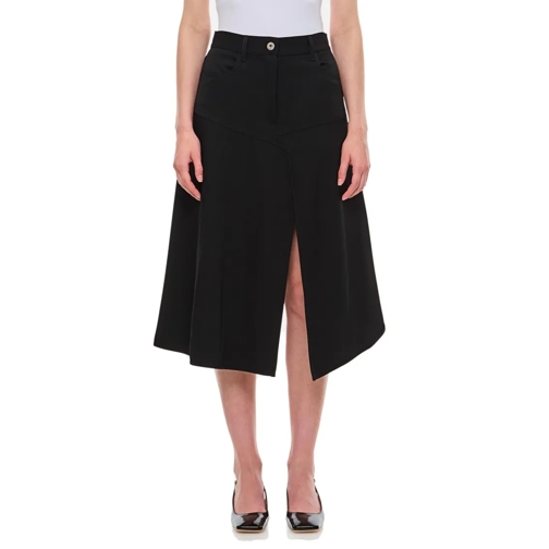 J.W.Anderson Patchwork A-Line Skirt Black Mini gonne