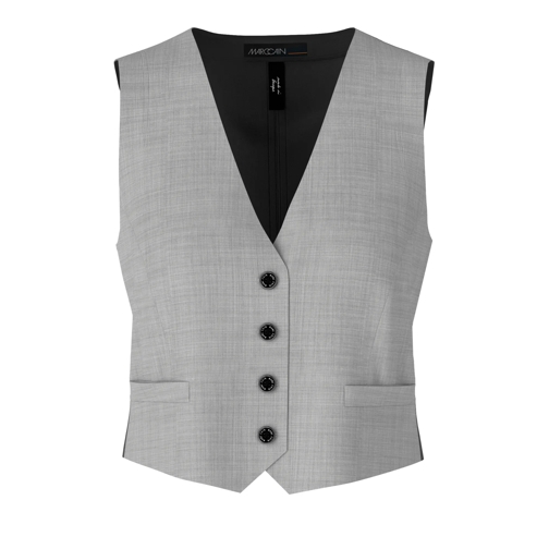 Marc Cain Gilet Weste soft grey