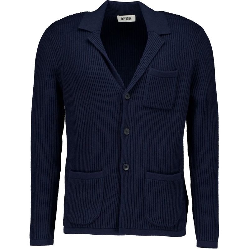 DRYKORN Polo Drykorn  Polos Blauw 420177 Timmino blau