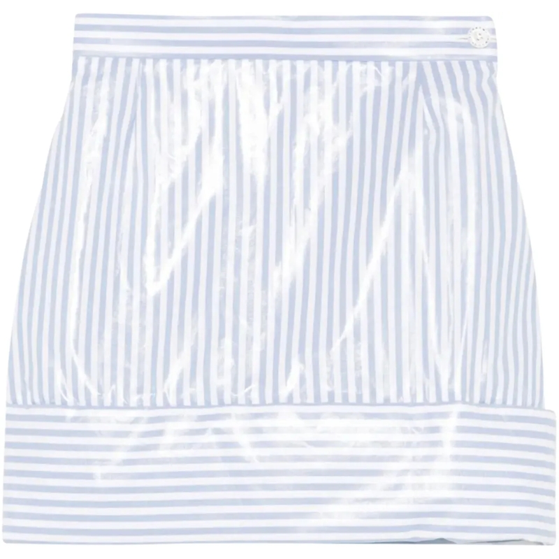 Vivienne Westwood Midirock Cosmopolitan Skirt White/blue weiß