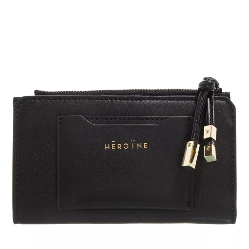 Maison Hēroïne Mila Wallet Black Bi-Fold Portemonnaie