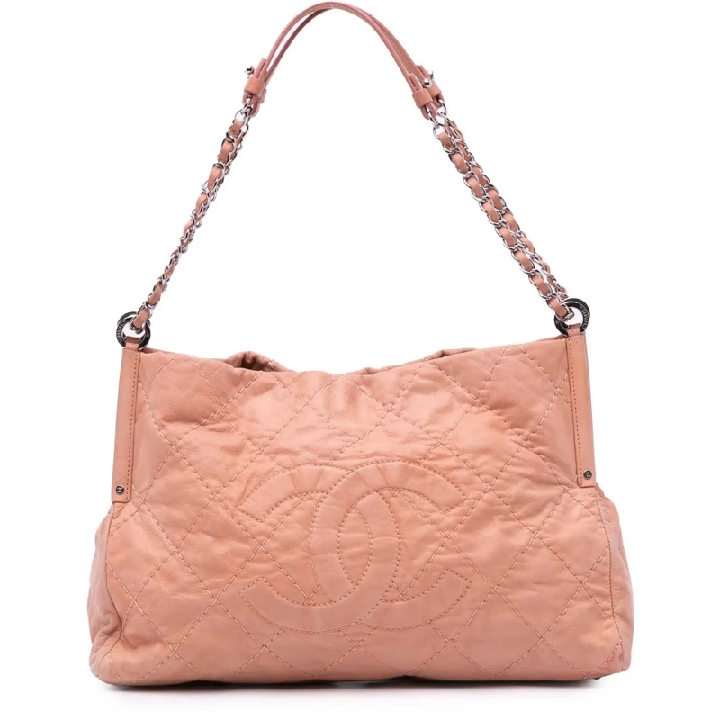 Chanel Sac à bandoulière Small Iridescent Calfskin Sea Hit Tote braun