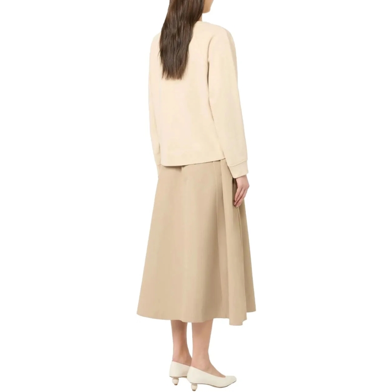 Max Mara Midikleid Max Mara Weekend Wkddestino Jurken Lichtbruin 2615 braun(Image 3)