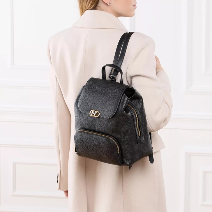 Michael Kors Kensington Medium Backpack Black Rucksack