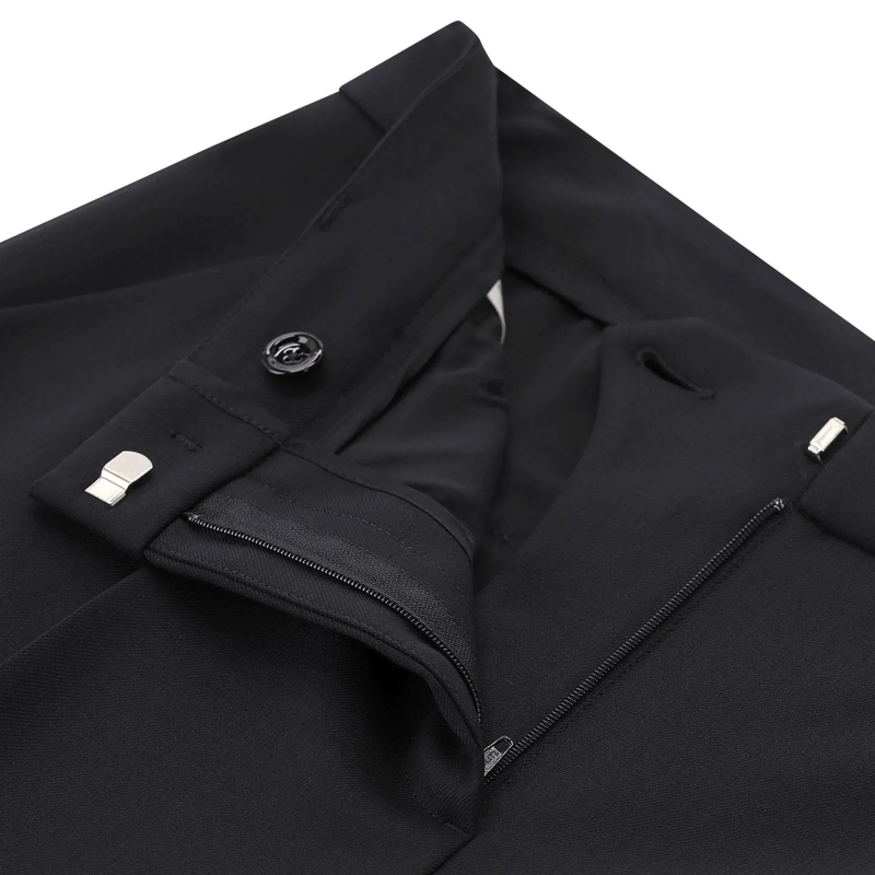 Lardini  Straight-Fit Stoffhose schwarz(Image 3)