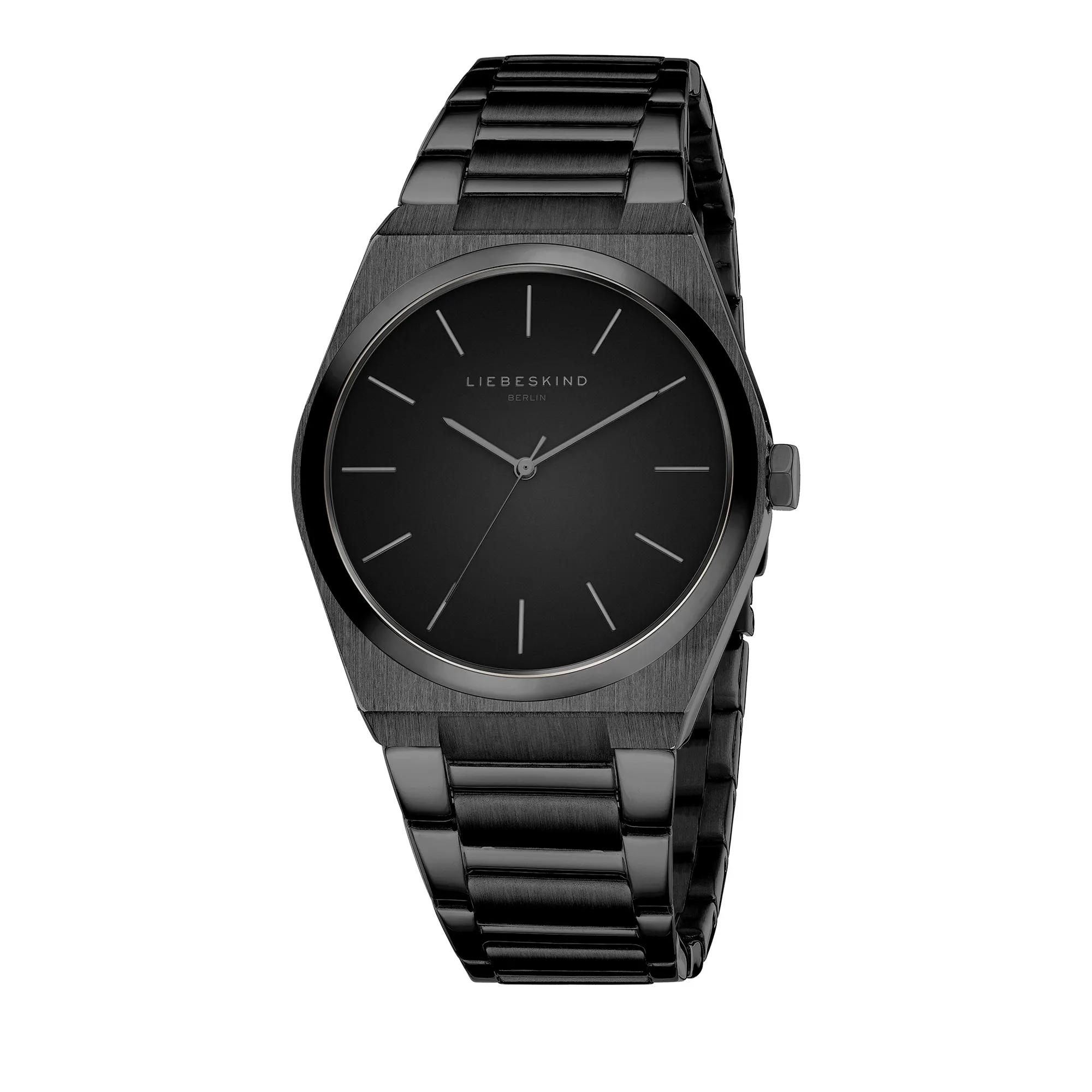 Thumbnail - Liebeskind Berlin Uhr - Edelstahl Uhr - Gr. unisize - in Schwarz - für Damen