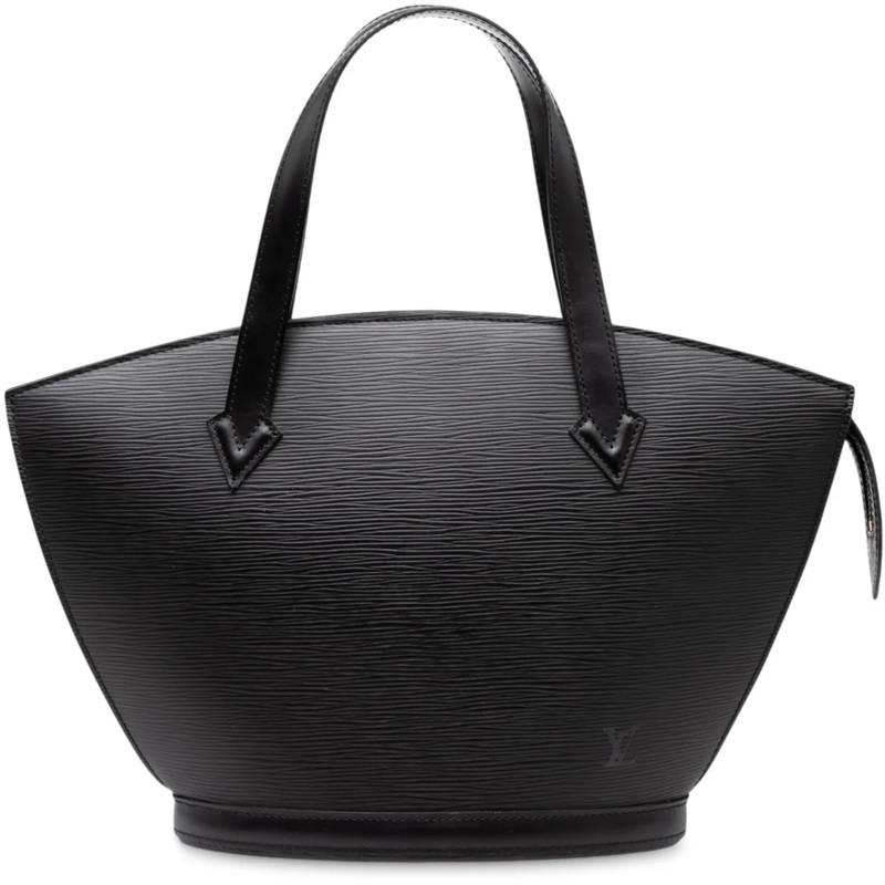 Louis Vuitton Fourre-tout Epi Saint Jacques PM Short Strap schwarz