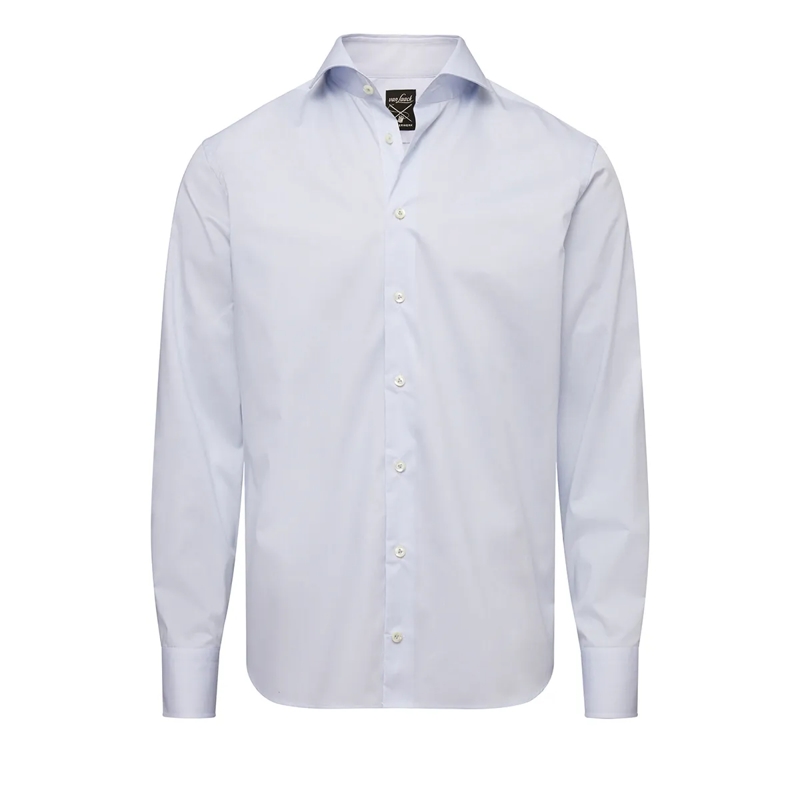 VAN LAACK Hemd Hemd Tailor Fit Streifen blau