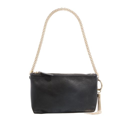 Jimmy Choo Mini Callie Shoulder Bag Black Borsa a tracolla