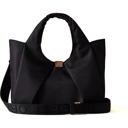 Borbonese Draagtas Borbonese Bags.. Black schwarz