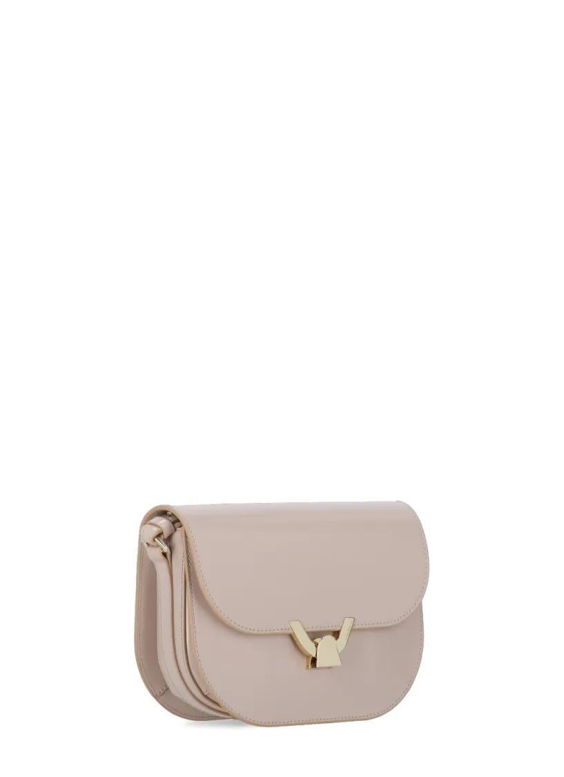 Coccinelle Gestructureerde Boxy Tas met Verfijnde Twist Pink Dames