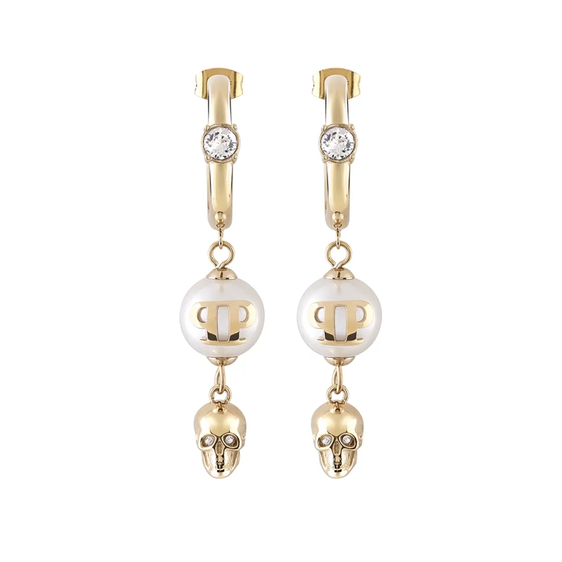 Philipp Plein Ohrstecker Ohrringe Rhapsody gold