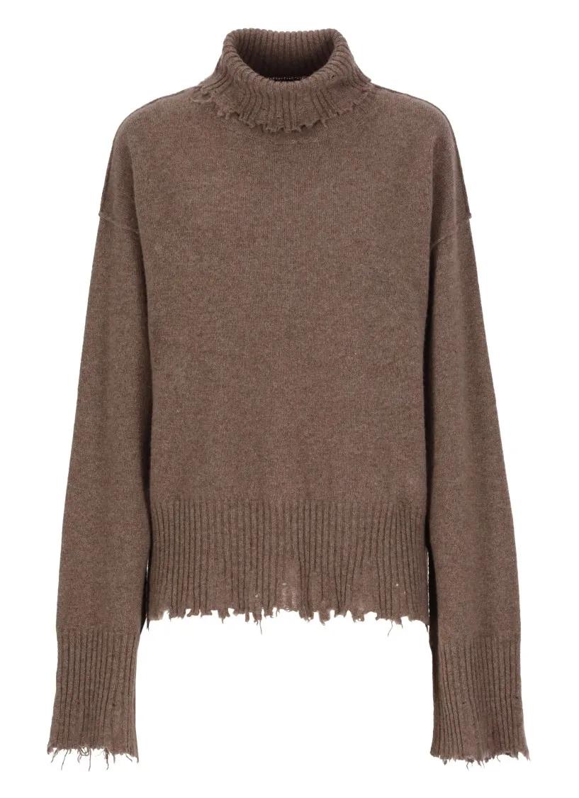 Uma Wang - Brown Cashmere Sweater - Größe M - braun