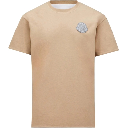 Moncler T-Shirts Reversible Cotton T-shirt mehrfarbig