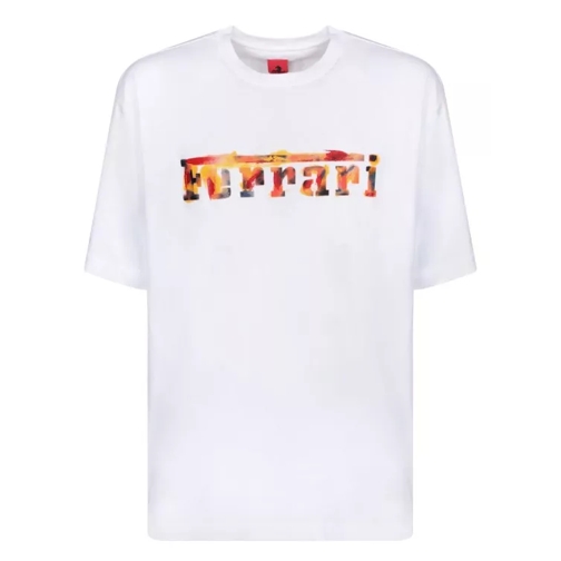 Ferrari Oversize Fit T-Shirt White 