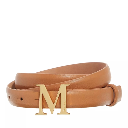 Max Mara Mclassic20 Cuoio Thin Belt