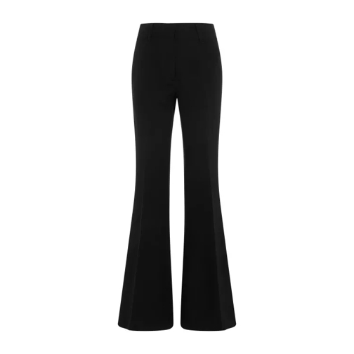 Gabriela Hearst  Rhein Black Silk-Wool Pants Black