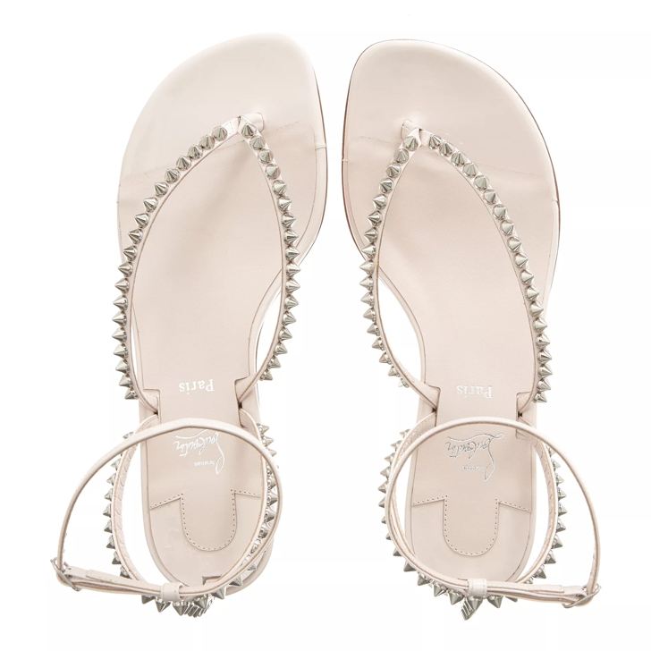 Christian Louboutin So Me Tonguetta Flat Strappy Sandal